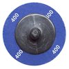 Continental Abrasives 2" 400 Grit Cloth Aluminum Oxide Reinforced Quick Change Style Disc Q-A2400